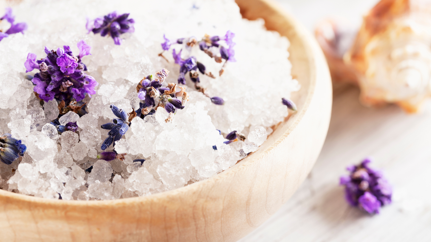 Lavender Bath salt (Travel size)