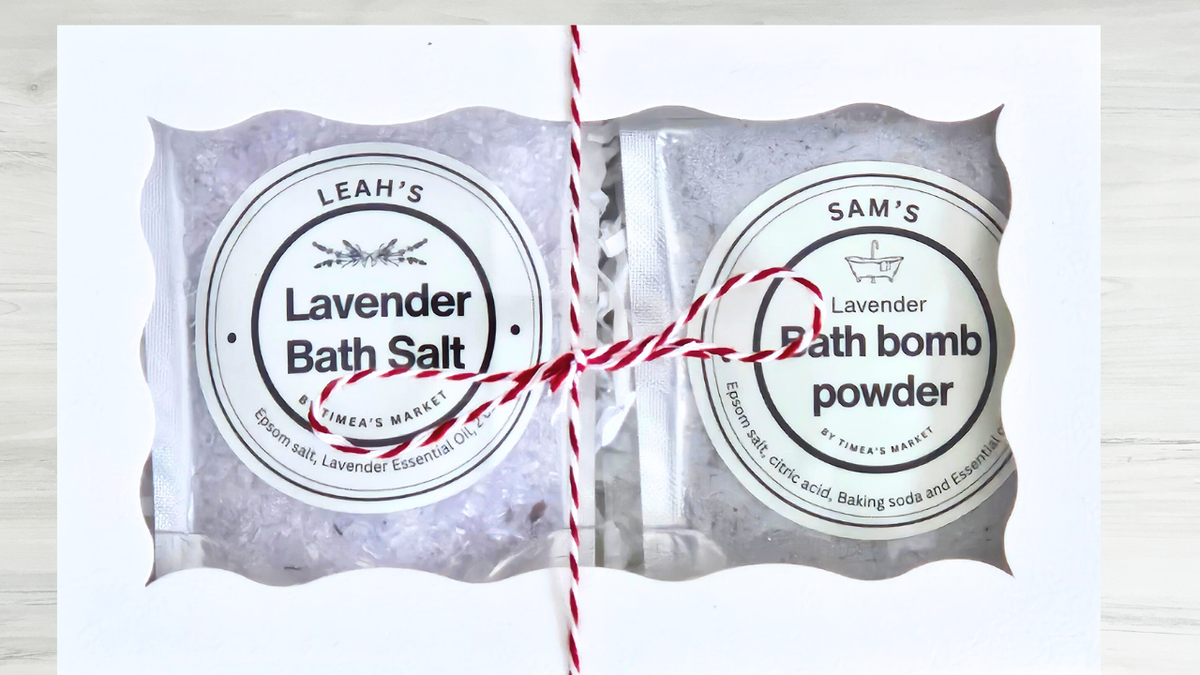 Secret Santa Items - Mini soak box