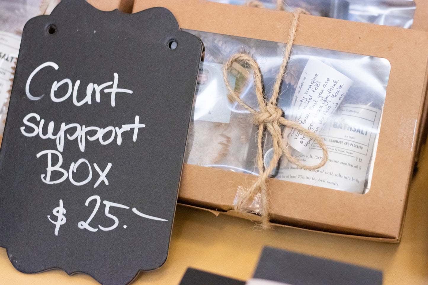 Buy one Gift One Court support for a survivor