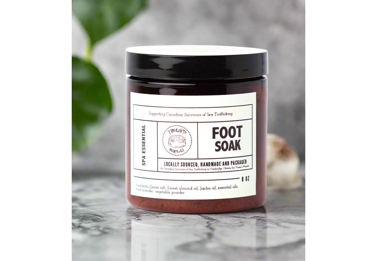 Foot soak 8 oz Peppermint, Eucalyptus