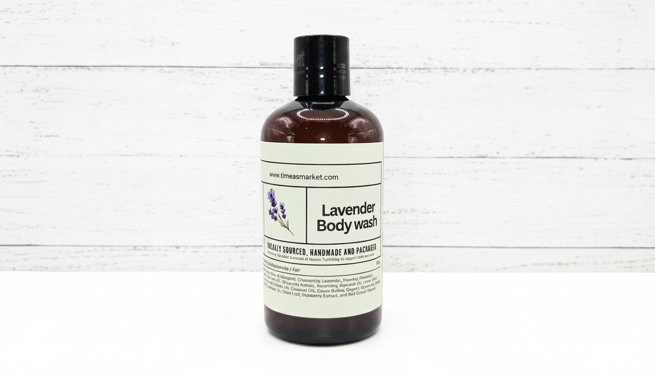 Organic Lavender Body wash