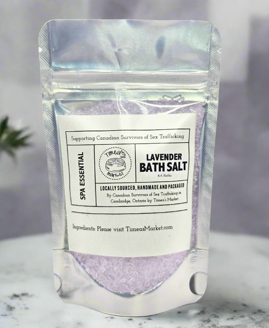 Lavender salt