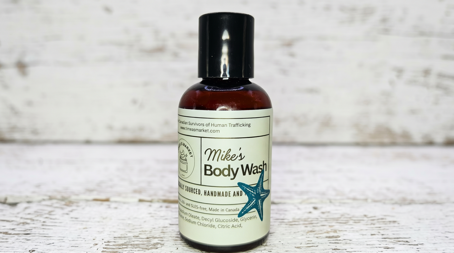 Organic Ocean breeze Body wash - 8 oz