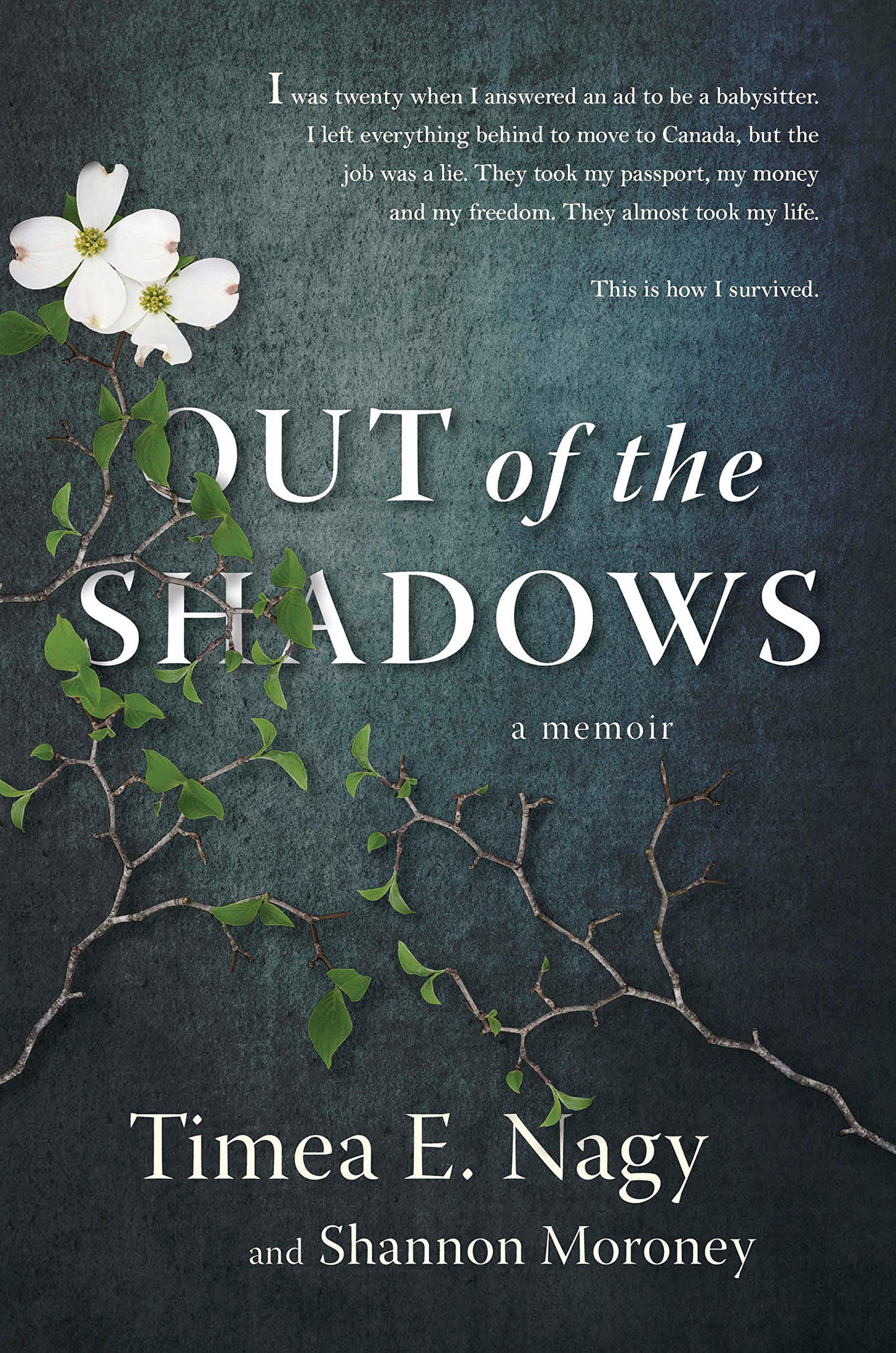 Out of the Shadows- Timea's Best selling Memoir - SIGNED COPY