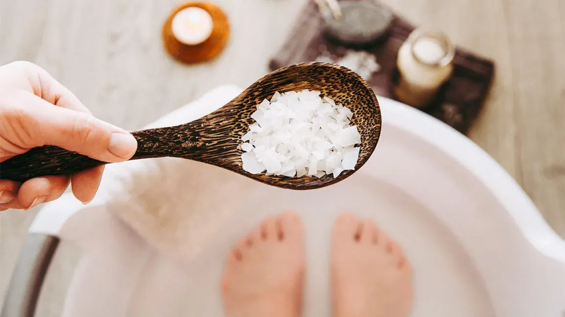 Foot soak travel size Peppermint, Eucalyptus,