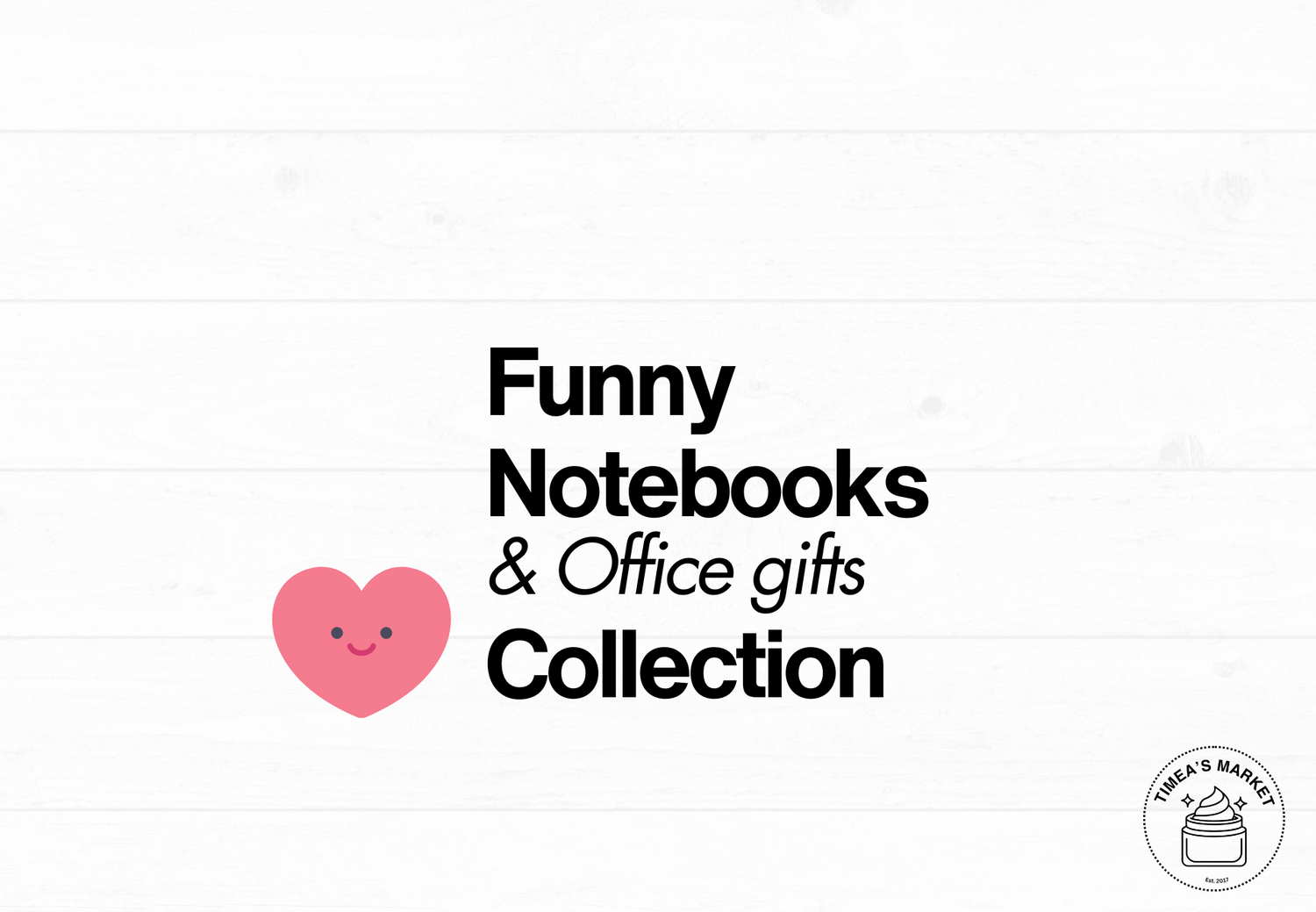 Funny Notebooks & Office