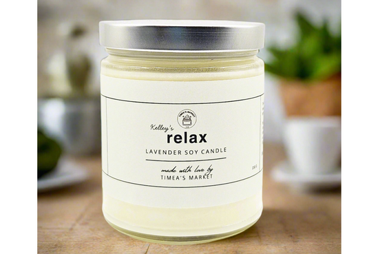 Kelley's Relax Candle - Lavender