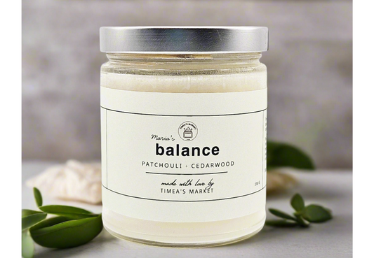 Maria's Balance candle - Patchoili + Cedarwood