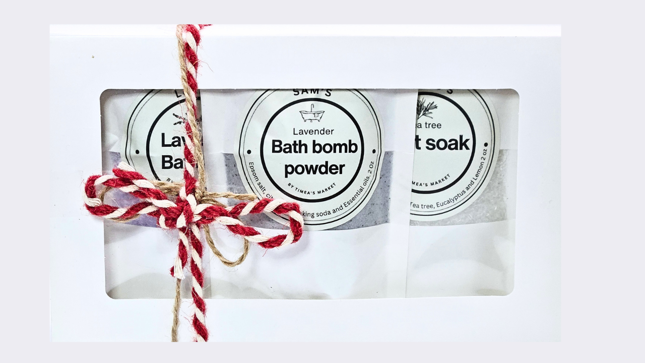 Christmas Soak box