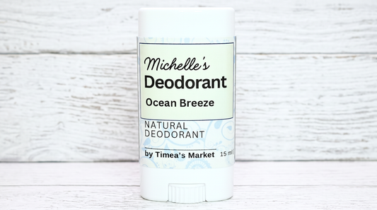 Michelle's Ocean Breeze Natural Deodorant - 15 ml