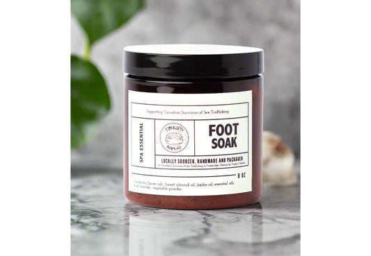 Foot soak 8 oz  Peppermint, Eucalyptus