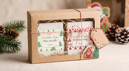 Christmas soap box 2 Piece