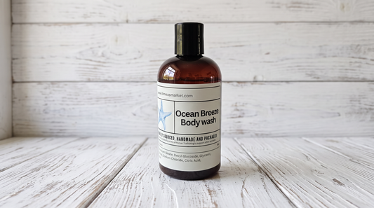 Organic Ocean breeze Body wash - 8 oz