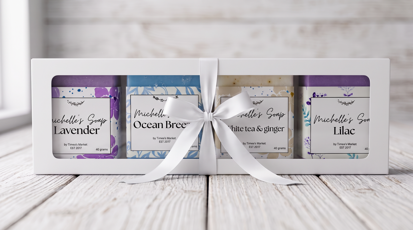 Mini gift soap box