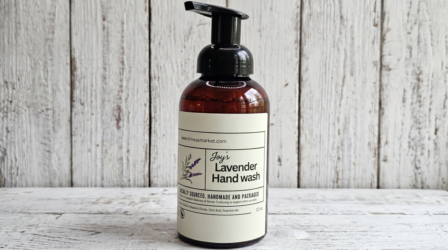 Organic Lavender foam handwash  - 12 oz