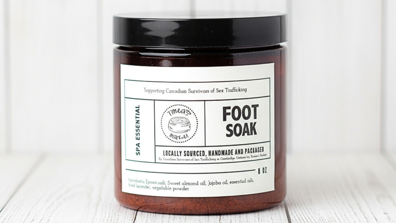 Foot soak 8 oz Tea Tree, Peppermint